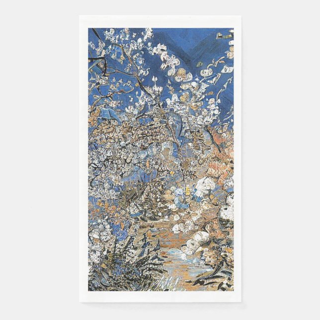 BAUMBLÜTE SERVIETTE (Vorderseite)