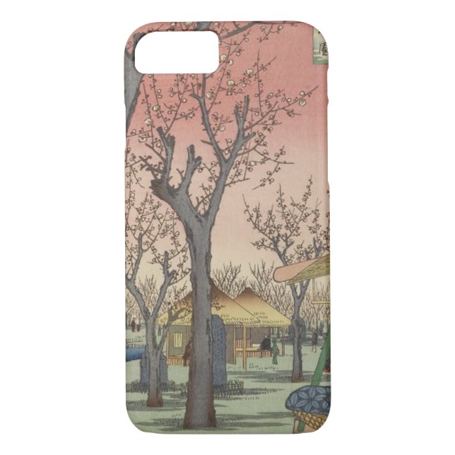 Baumblüten Pflaumengarten Japanisch Case-Mate iPhone Hülle (Rückseite)