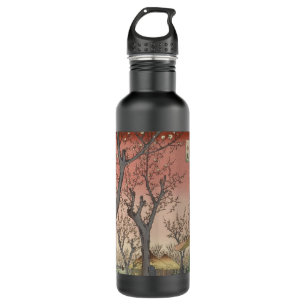 Baumblüten Pflaumengarten Japanisch Trinkflasche