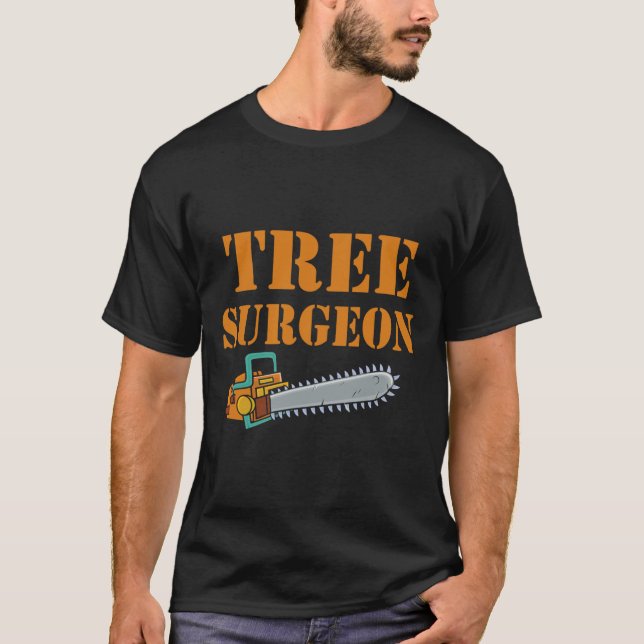 Baumchirurg Arborist Holzfäller Baumpfleger Baum T-Shirt (Vorderseite)