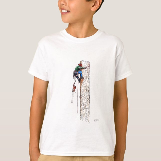Baumchirurg Arborist T-Shirt (Vorderseite)