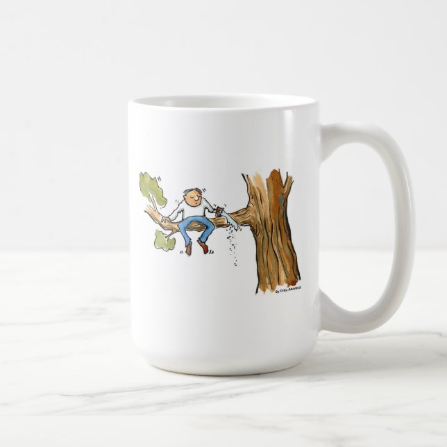 Baumchirurg Tasse (Rechts)