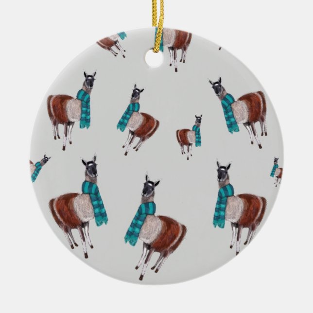 Baumdekoration Keramik Ornament (Vorne)