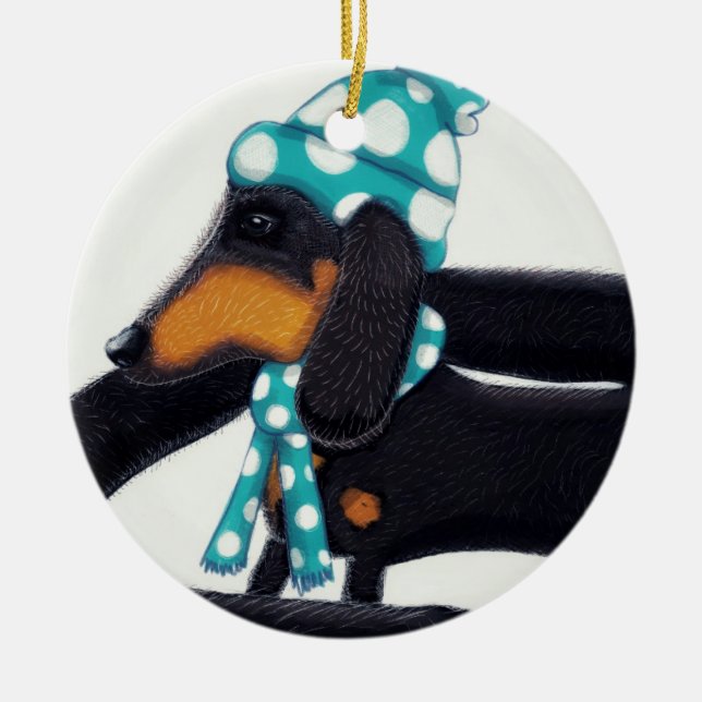 Baumdekoration Keramik Ornament (Vorne)