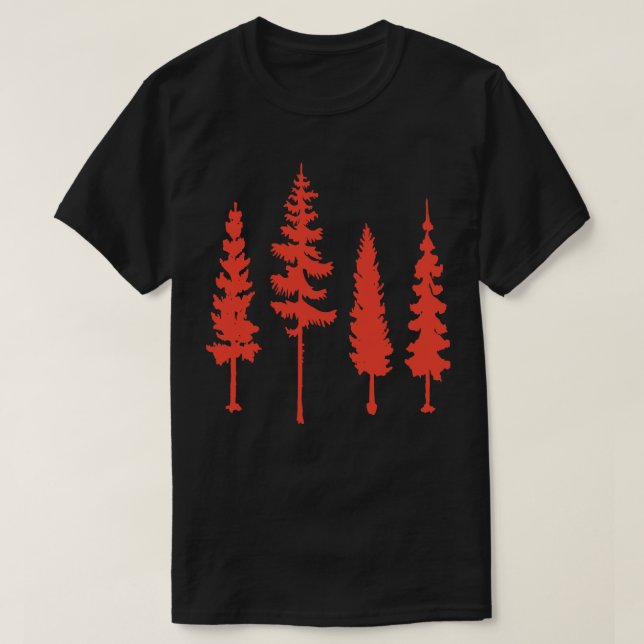 Bäume 7 T-Shirt (Design vorne)