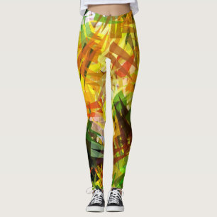 BÄUME ABSTRAKT LEGGINGS