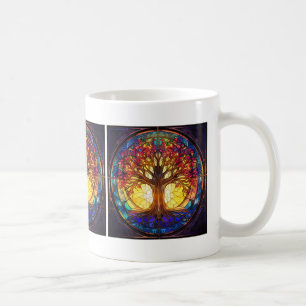 Bäume aus lebenserhaltendem Glas Tasse