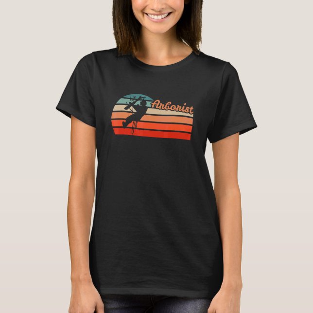 Bäume Bäume Arboriculture Wald Arborist T-Shirt (Vorderseite)