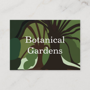 Bäume Botanische Natur Visitenkarte