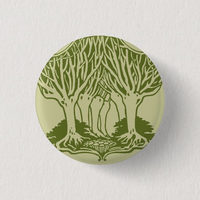 Bäume Button (Vorderseite)