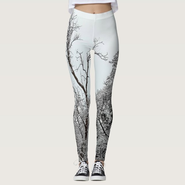 Bäume, direkt am Wasser Leggings (Vorderseite)