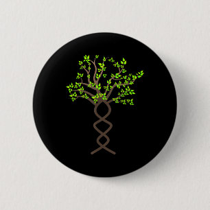 Baume Dna Naturschutz Umwelt Button