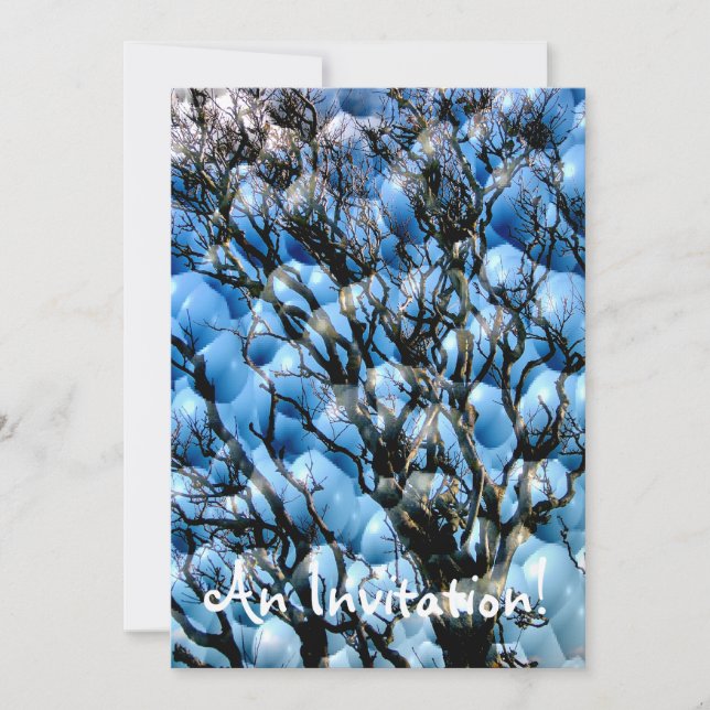 BÄUME EINLADUNG (Vorderseite)