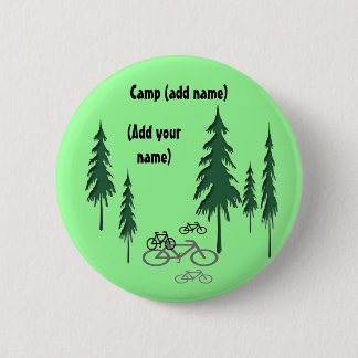 Bäume, Fahrräder, (addieren Sie yourname), Lager Button