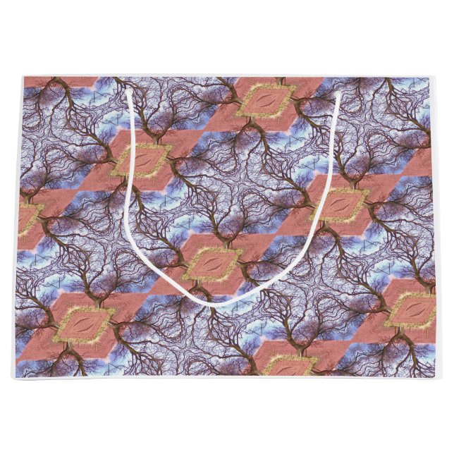 BÄUME GROßE GESCHENKTÜTE (Vorderseite)