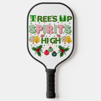 Bäume heben die Stimmung hoch, weihnachtliche Graf Pickleball Schläger