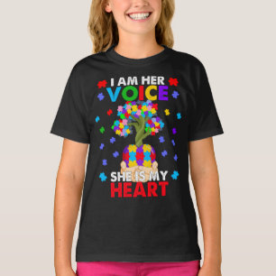 Bäume, ich bin ihre Stimme, sie ist mein Herz Auti T-Shirt
