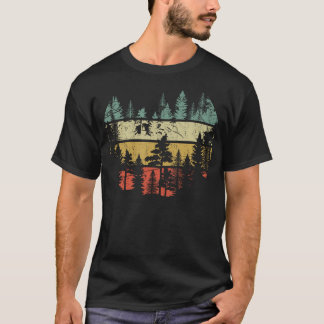 Bäume im Freien Naturschutzgebiet Retrowald T-Shirt