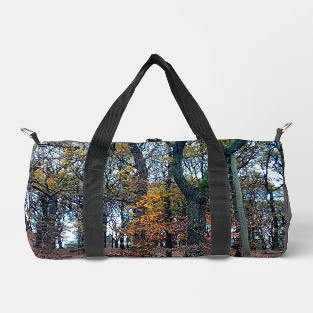 Bäume im Herbst Duffle Bag (Vorderseite)