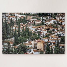 Bäume in Granada, Spanien Puzzle