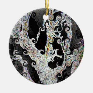 BÄUME KERAMIK ORNAMENT