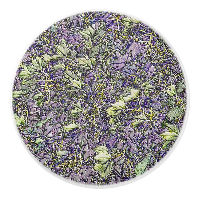 BÄUME KERAMIKKNAUF (Vorderseite)