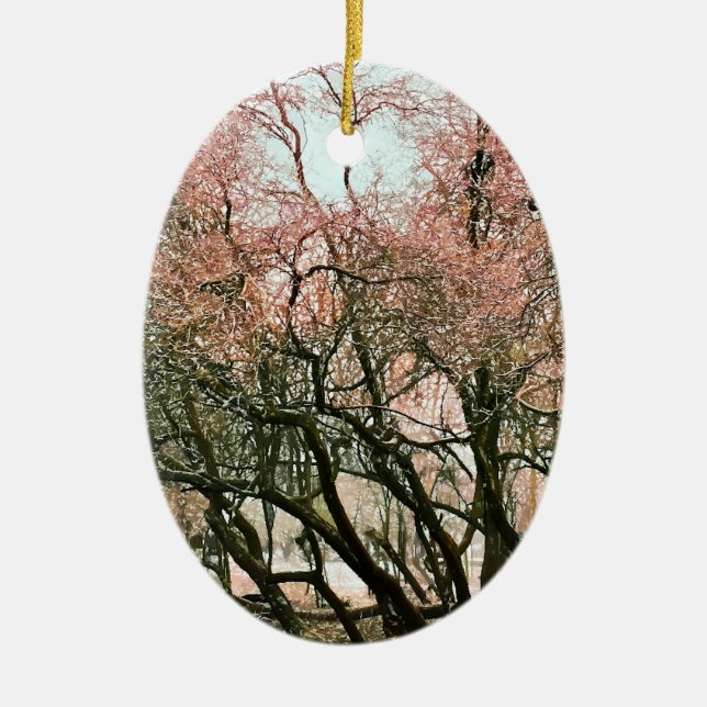 BÄUME KERAMIKORNAMENT (Vorne)