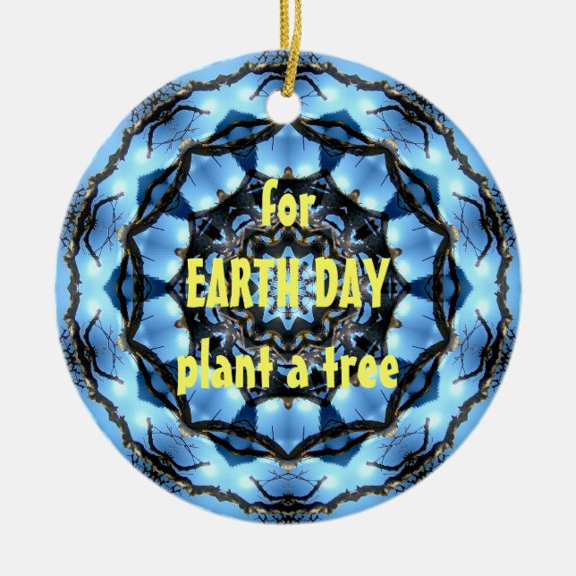 BÄUME KERAMIKORNAMENT (Vorne)