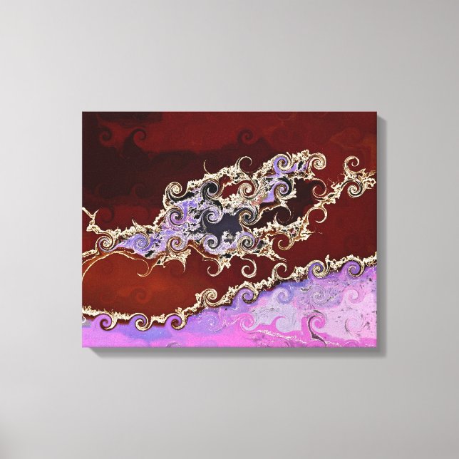 BÄUME LEINWANDDRUCK (Vorderseite)