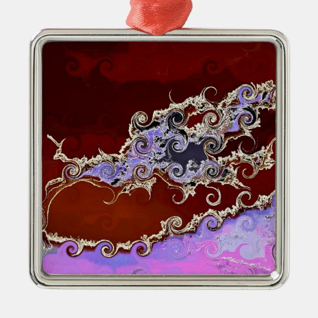 BÄUME ORNAMENT AUS METALL (Vorne)