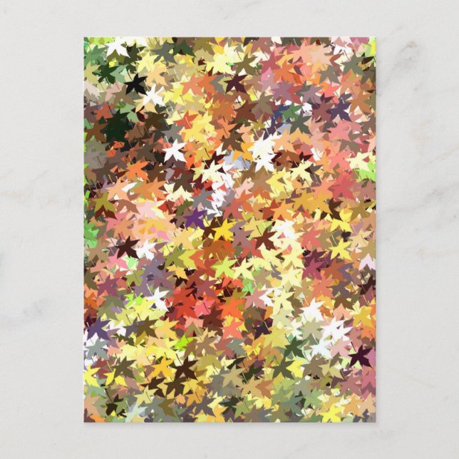 BÄUME POSTKARTE (Vorderseite)