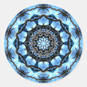 BÄUME RUNDER AUFKLEBER