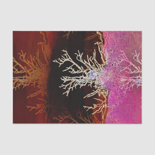 BÄUME SEIDENPAPIER (Vorderseite)