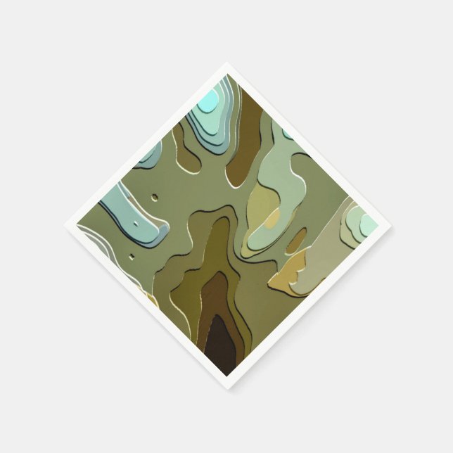 BÄUME SERVIETTE (Ecke)