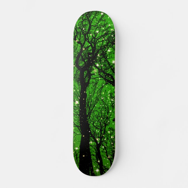 Bäume Skateboard (Vorderseite)