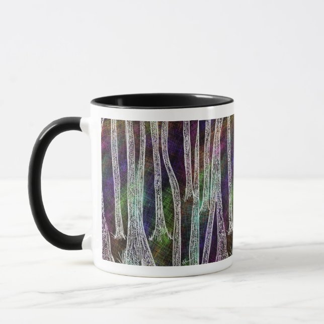 Bäume Tasse Birkenbecher Kaffee (Links)