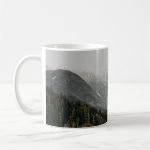 BÄUME UND BERGE KAFFEETASSE