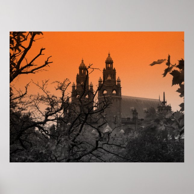 Bäume und Geist Poster (Vorne)