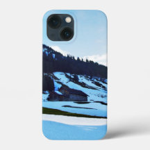 Bäume und Nadelwälder des Spitzli-Hügels