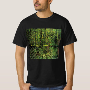 Bäume und Unterholz von Vincent van Gogh T-Shirt