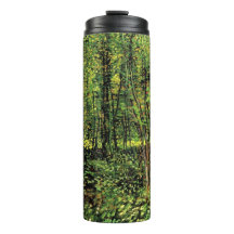 Bäume und Unterholz von Vincent van Gogh