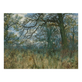 Bäume und Unterwuchs - William Fraser Garden Poster