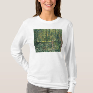 Bäume Vincent van Goghs und Unterholz, 1887 T-Shirt