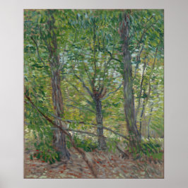 Bäume von Vincent Van Gogh Poster