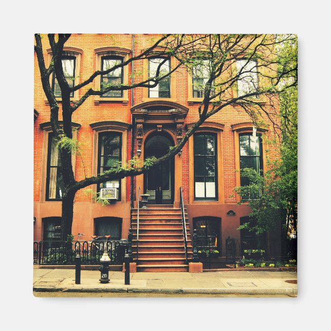 Bäume wachsen in Brooklyn Magnet (Vorne)