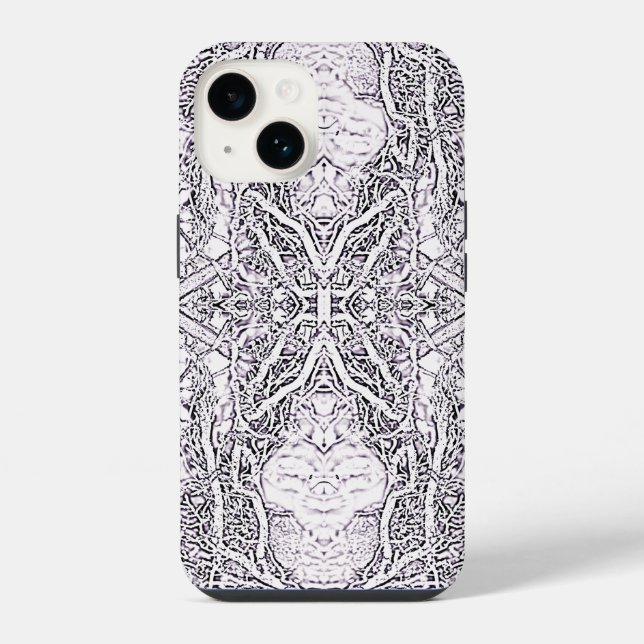 Bäume Wälder Forst iPhone Hülle (Rückseite)