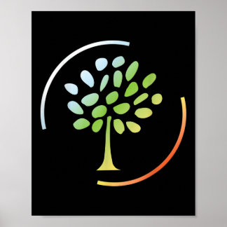 Bäume Wälder natürlichen CO2 Baum Umwelt Poster