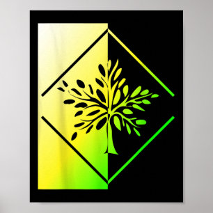 Bäume Wälder natürlichen CO2 Baum Umwelt Poster