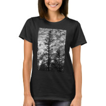 Bäume & Wolken Damen T-Shirt
