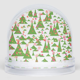 Bäume zu Weihnachten Schneekugeln